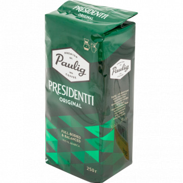 Кофе PAULIG Presidentti молотый м/у 250 г