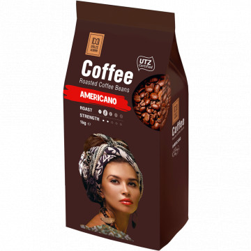 Кофе DOLCE ALBERO Arabica Americano жареный в зёрнах м/у 1000 г